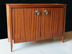 Mahogany Mid Century Server