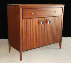 Mahogany Mid Century Cabinet