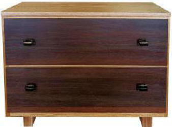 Pervuian Walnut Cabinet